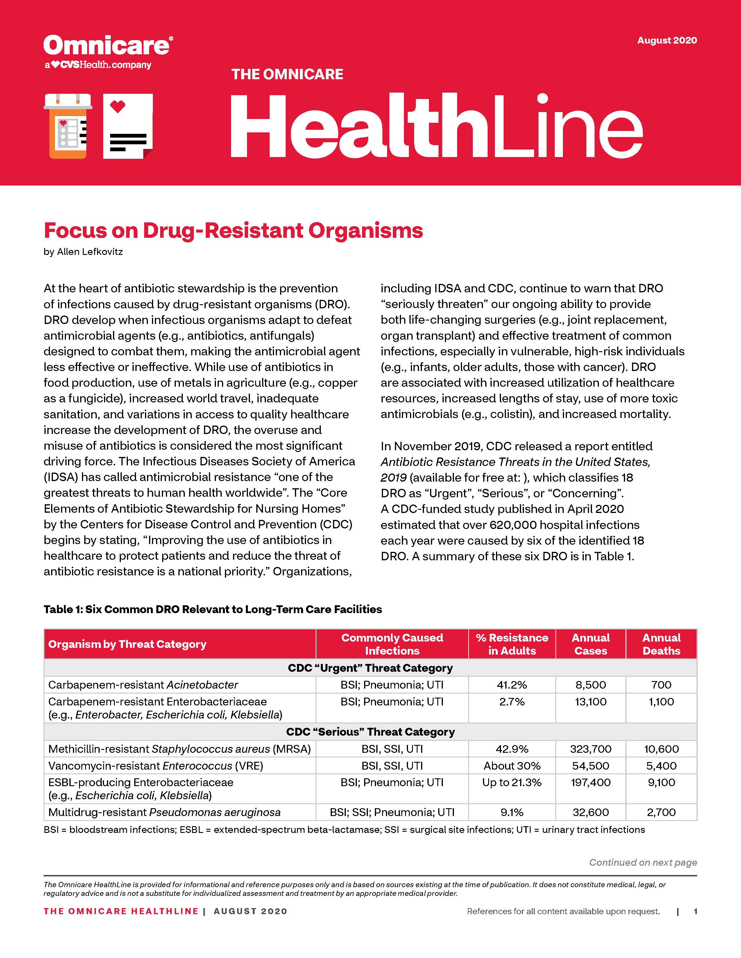 Healthline August 2020 1